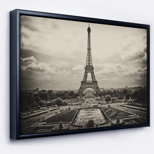 Designart - Vintage View of Paris France